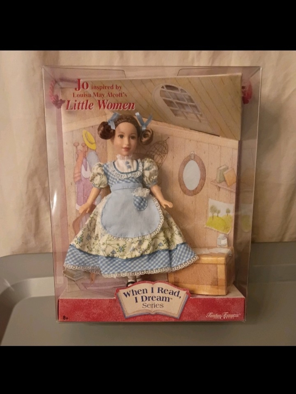 Timeless Treasures When I Read, I Dream Jo from Little Women Mattel NEW NRFB